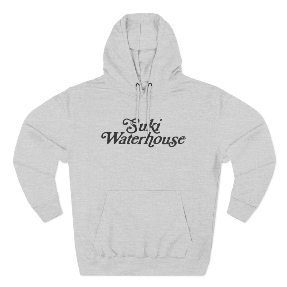 Suki Waterhouse Logo Three-Panel Fleece Hoodie