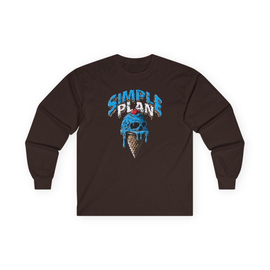 Simple Plan Ice Cream Unisex Ultra Cotton Long Sleeve Tee