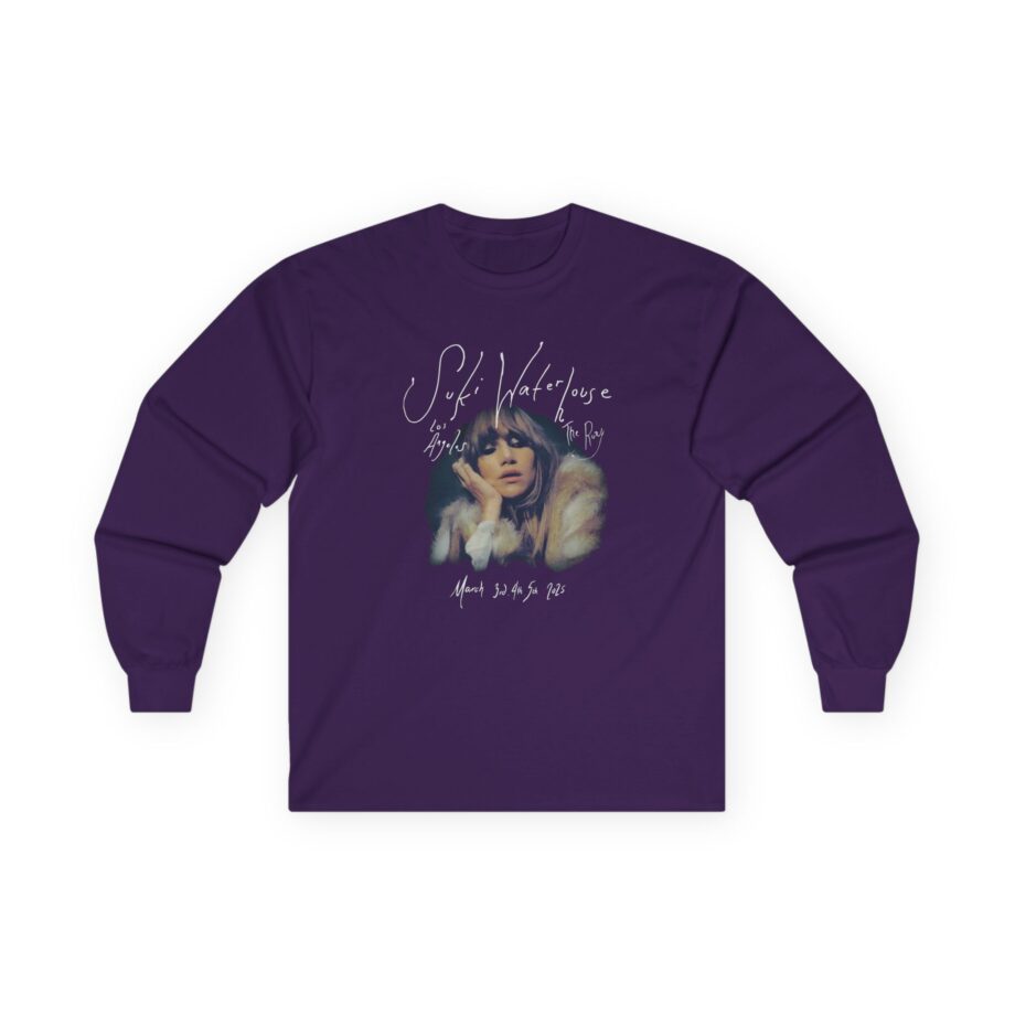 Suki Waterhouse  The Roxy Unisex Ultra Cotton Long Sleeve Tee