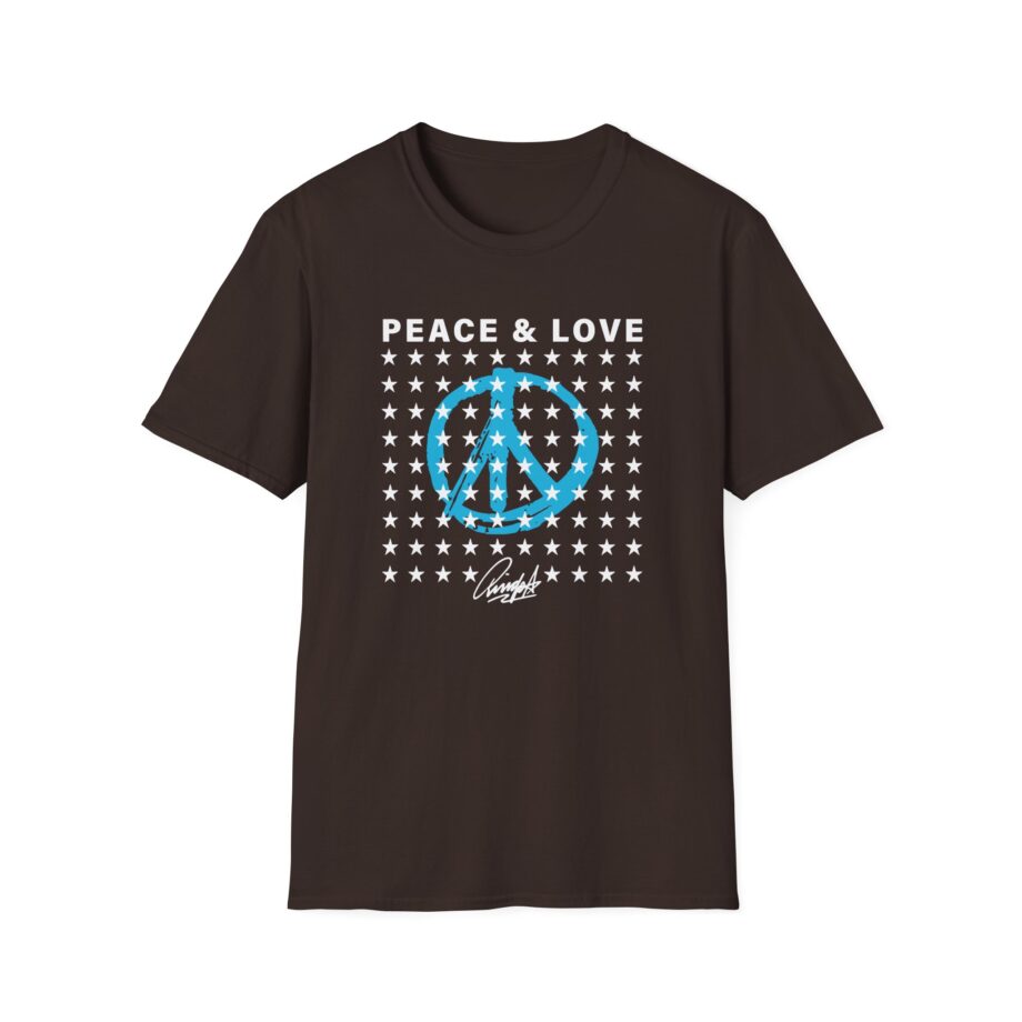 Ringo Starr Peace & Love Stars Unisex Softstyle T-Shirt