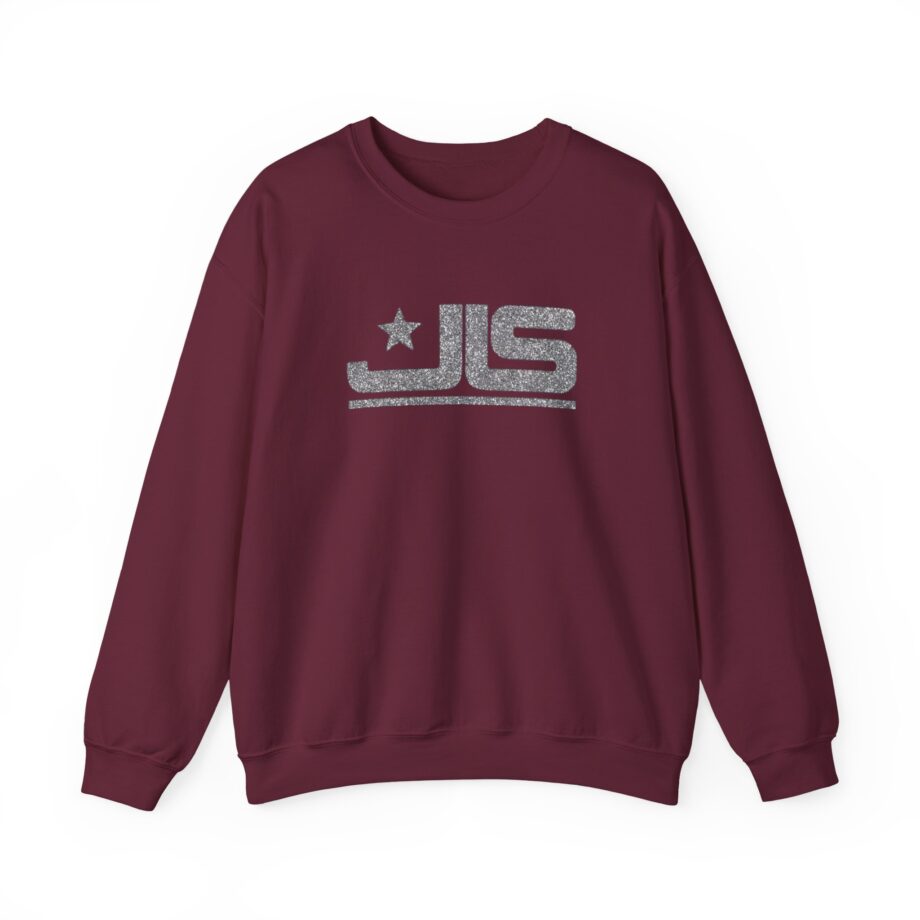 JLS, Everybody Say JLS Glitter Unisex Heavy Blend™ Crewneck Sweatshirt