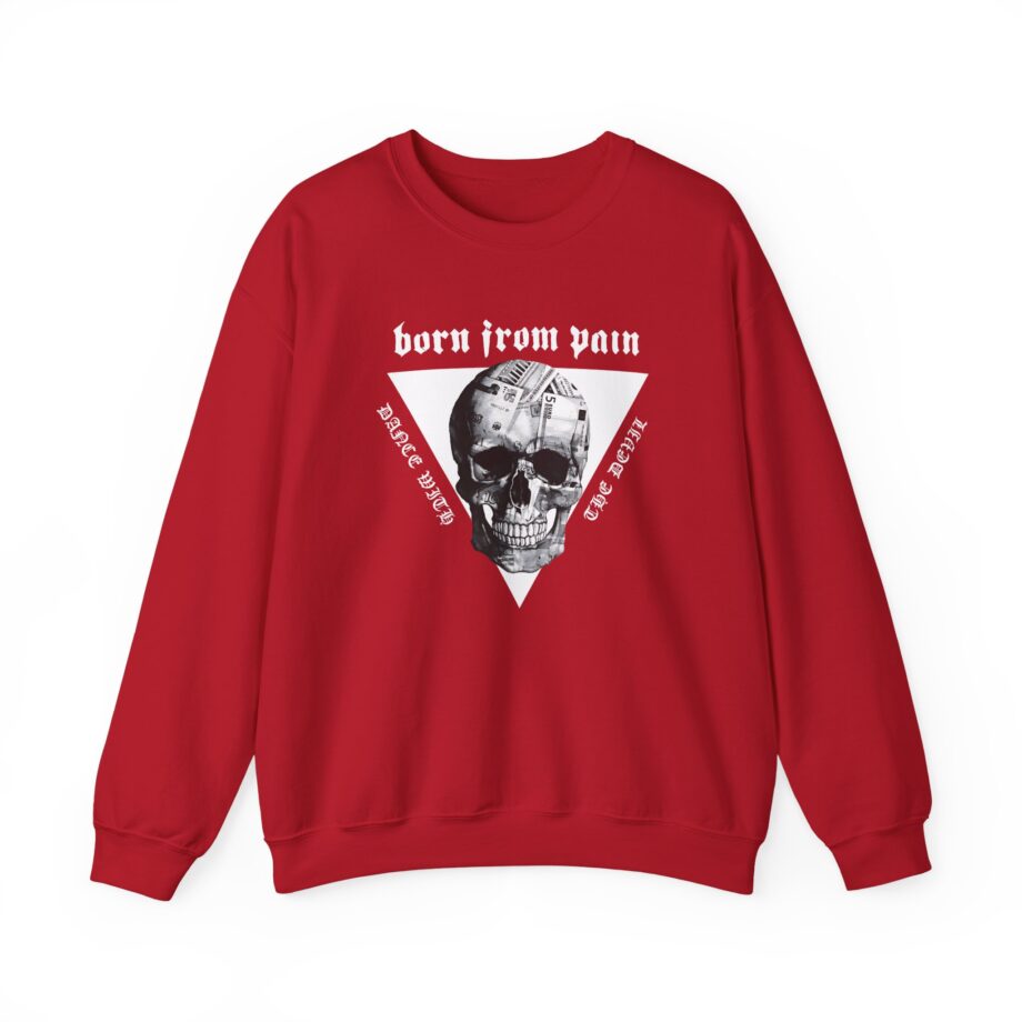Born From Pain Dance With the Devil Unisex Heavy Blend™ Crewneck Sweatshirt