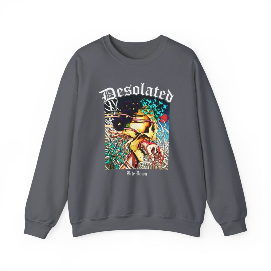 Desolated Bite Down Artwork Unisex Heavy Blend™ Crewneck Sweatshirt