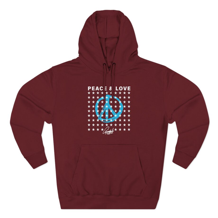Ringo Starr Peace & Love Stars Three-Panel Fleece Hoodie