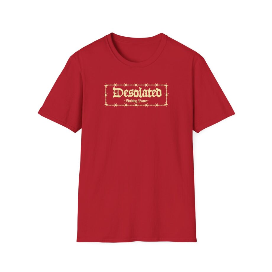 Desolated Finding Peace Unisex Softstyle T-Shirt
