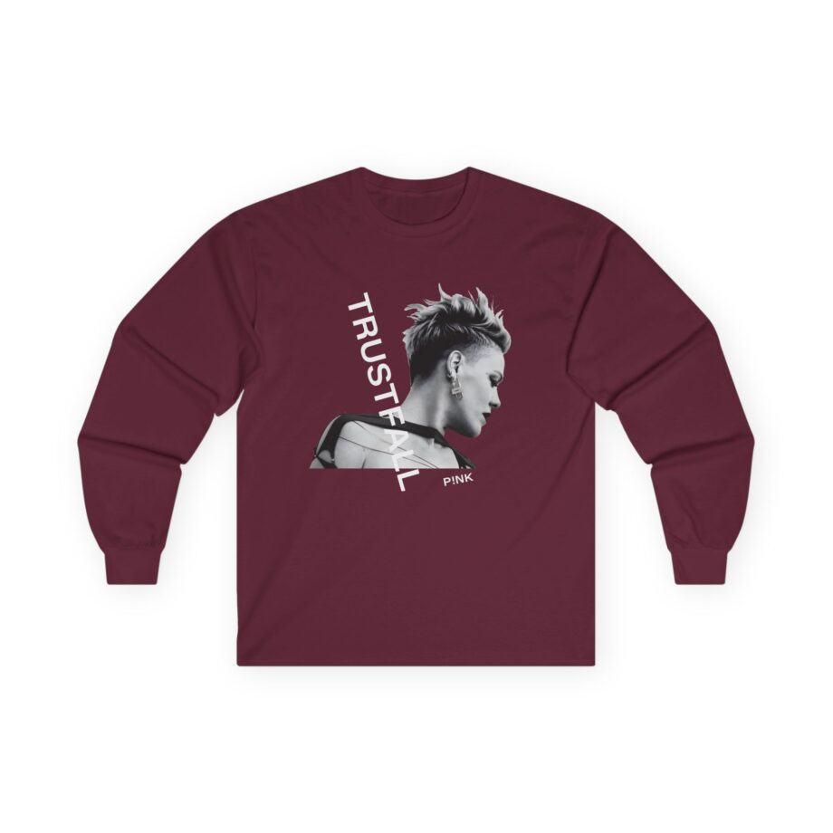 Pink Trustfall Unisex Ultra Cotton Long Sleeve Tee