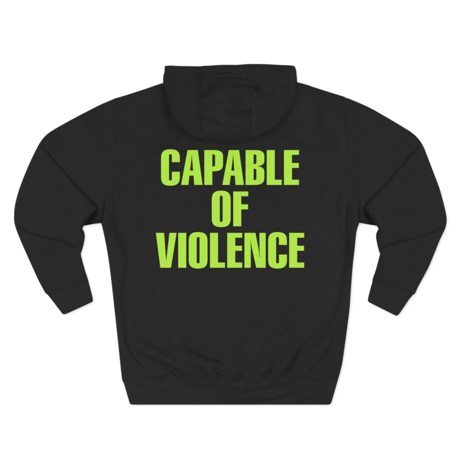 Suicide Silence Capable of Violence Three-Panel Fleece Hoodie