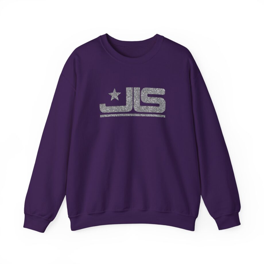 JLS, Everybody Say JLS Glitter Unisex Heavy Blend™ Crewneck Sweatshirt