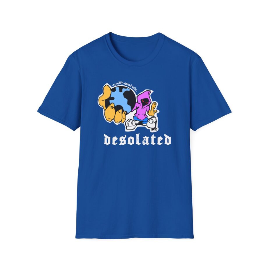 Desolated Globe Unisex Softstyle T-Shirt