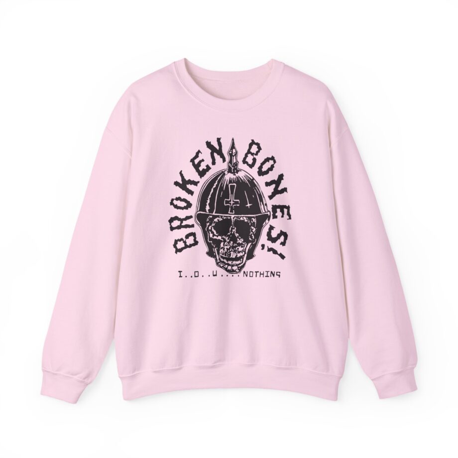 Broken Bones IOU Nothing Unisex Heavy Blend Crewneck Sweatshirt