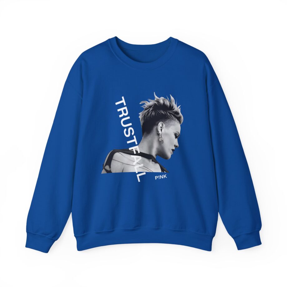 Pink Trustfall Unisex Heavy Blend™ Crewneck Sweatshirt