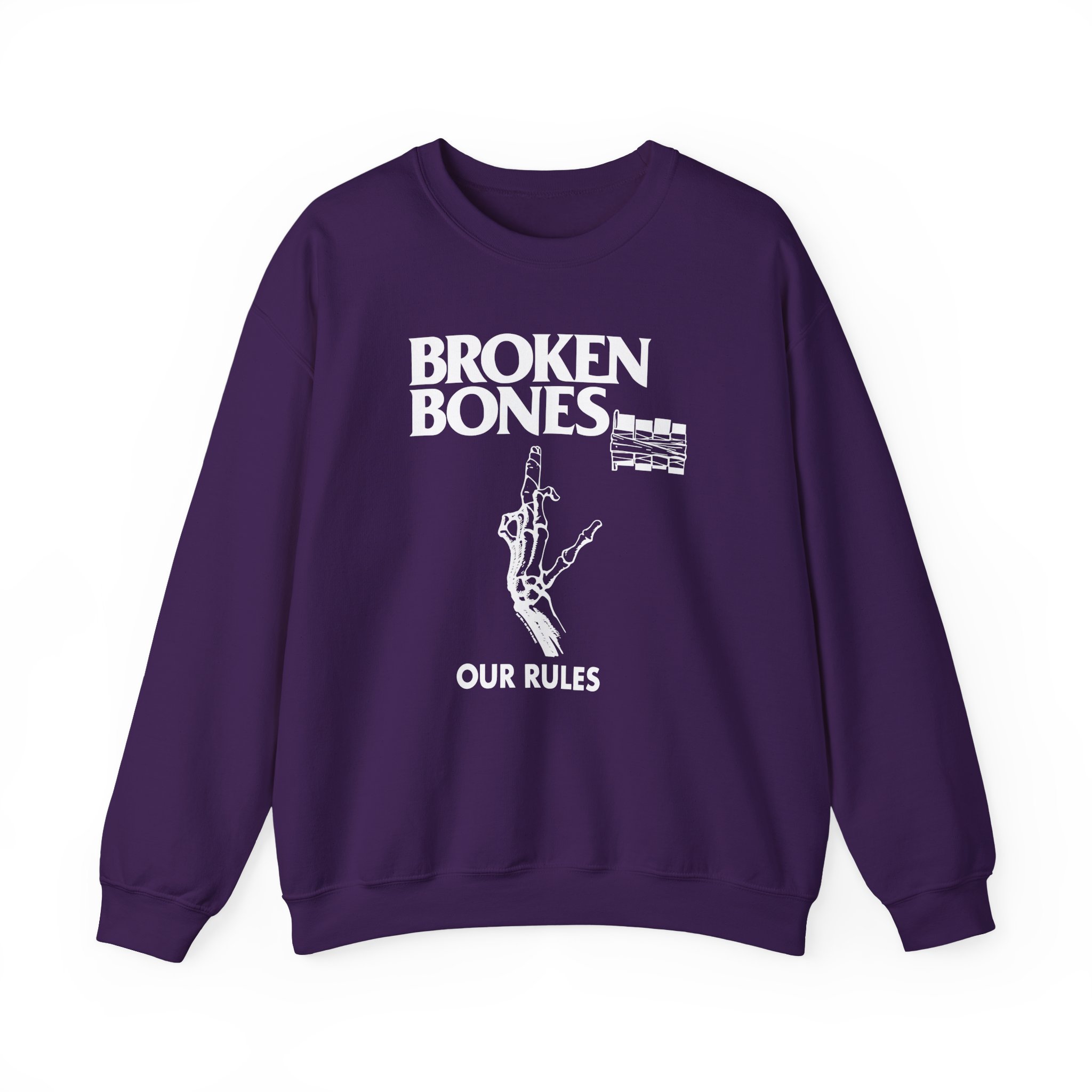 Broken Bones The Henry Unisex Heavy Blend Crewneck Sweatshirt
