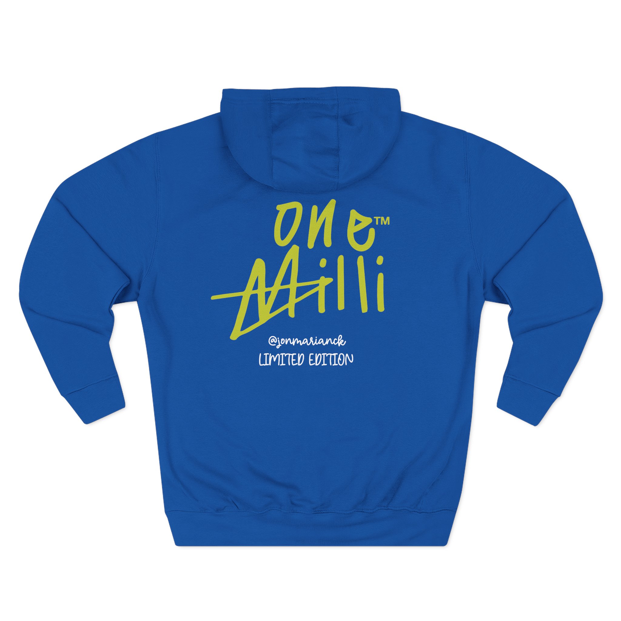 Jon Mariánek One Million Three-Panel Fleece Hoodie