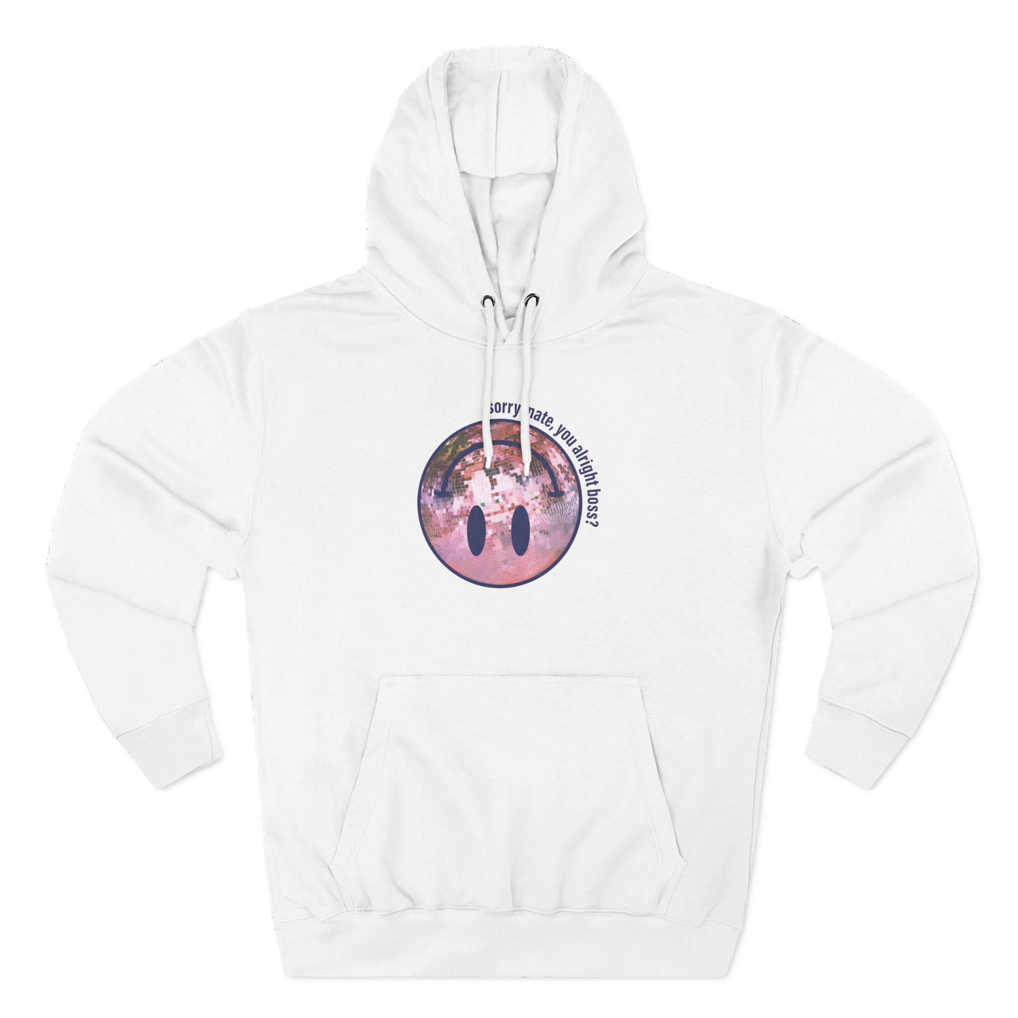 Courteeners Disco Ball Three-Panel Fleece Hoodie