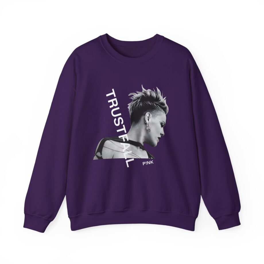 Pink Trustfall Unisex Heavy Blend™ Crewneck Sweatshirt