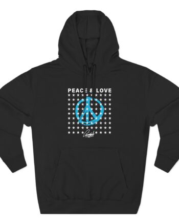 Ringo Starr Peace & Love Stars Three-Panel Fleece Hoodie