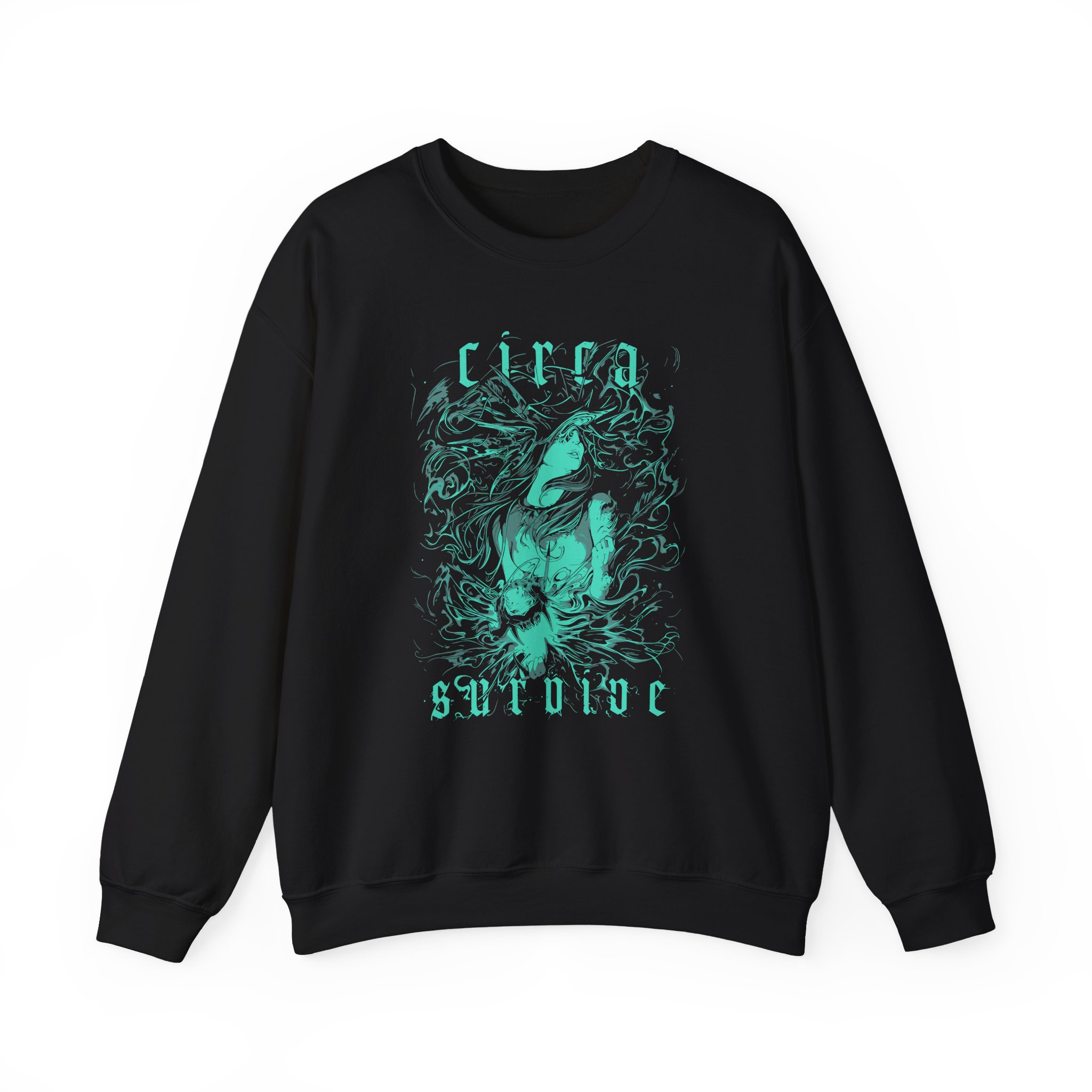 Circa Survive Illustration Unisex Heavy Blendâ„¢ Crewneck Sweatshirt