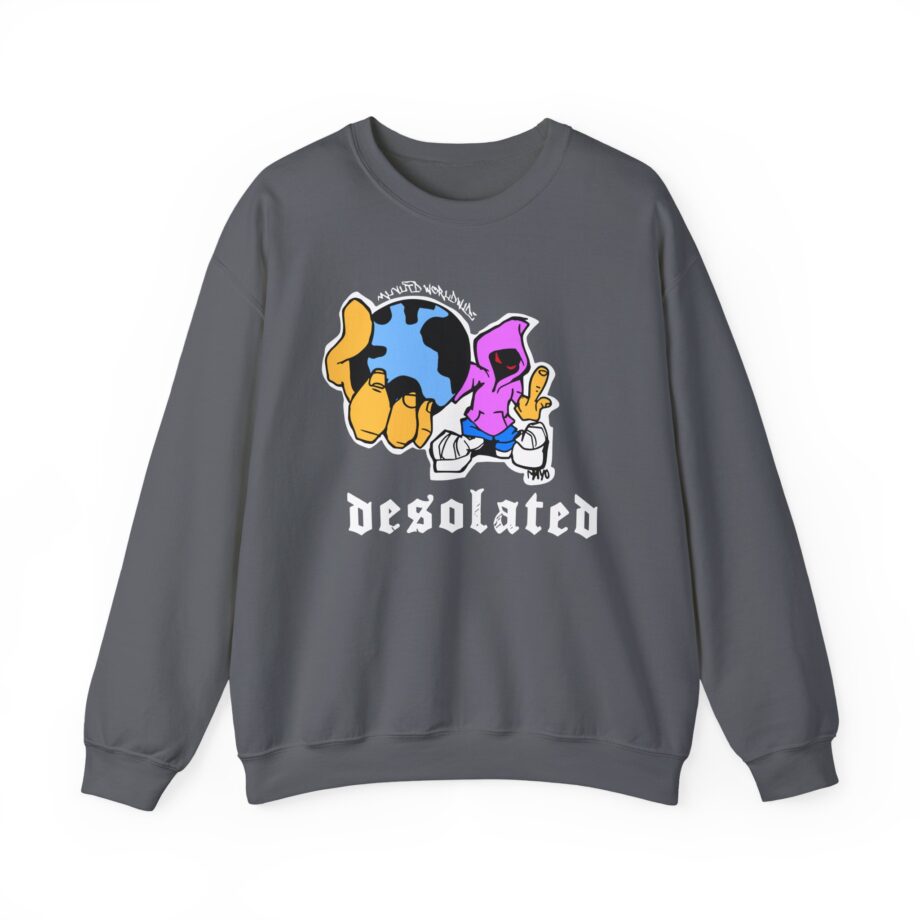 Desolated Globe Unisex Heavy Blend™ Crewneck Sweatshirt