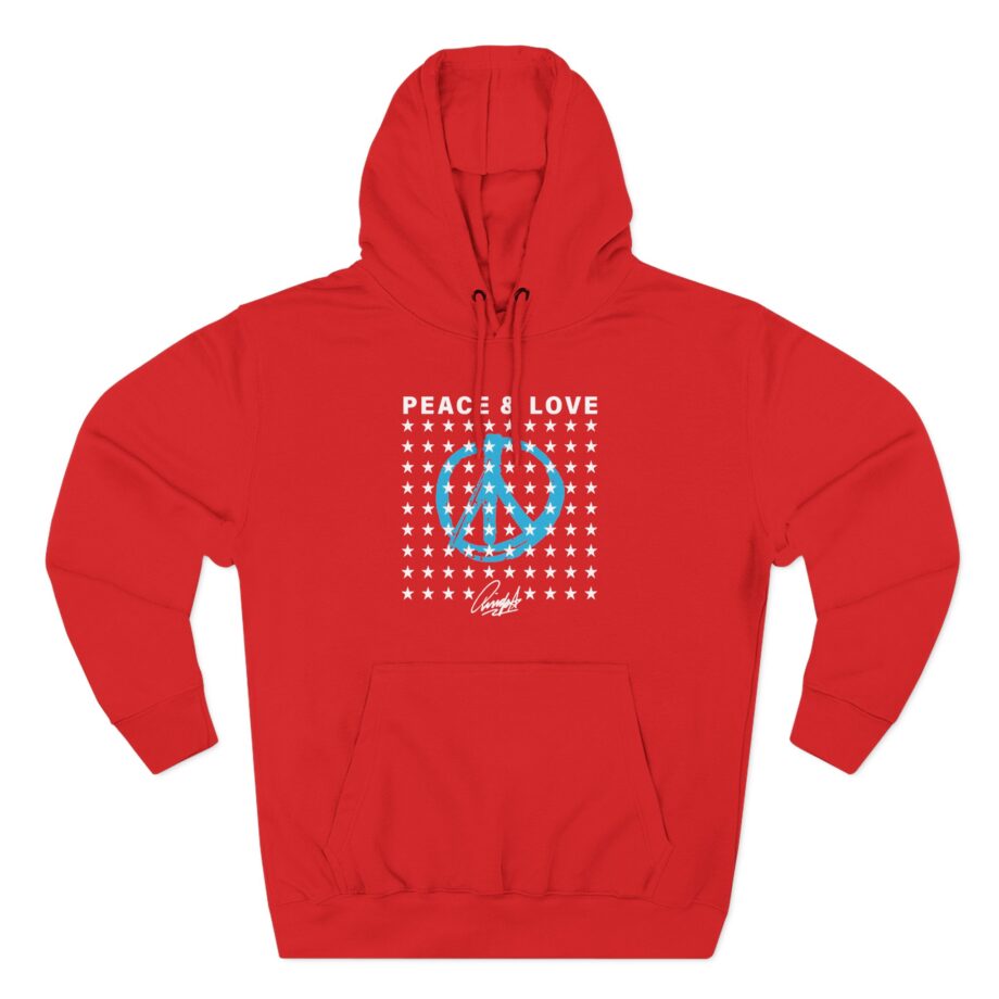 Ringo Starr Peace & Love Stars Three-Panel Fleece Hoodie