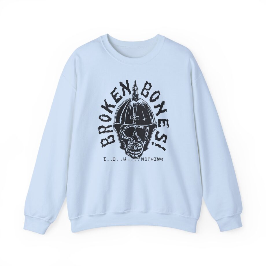 Broken Bones IOU Nothing Unisex Heavy Blend Crewneck Sweatshirt
