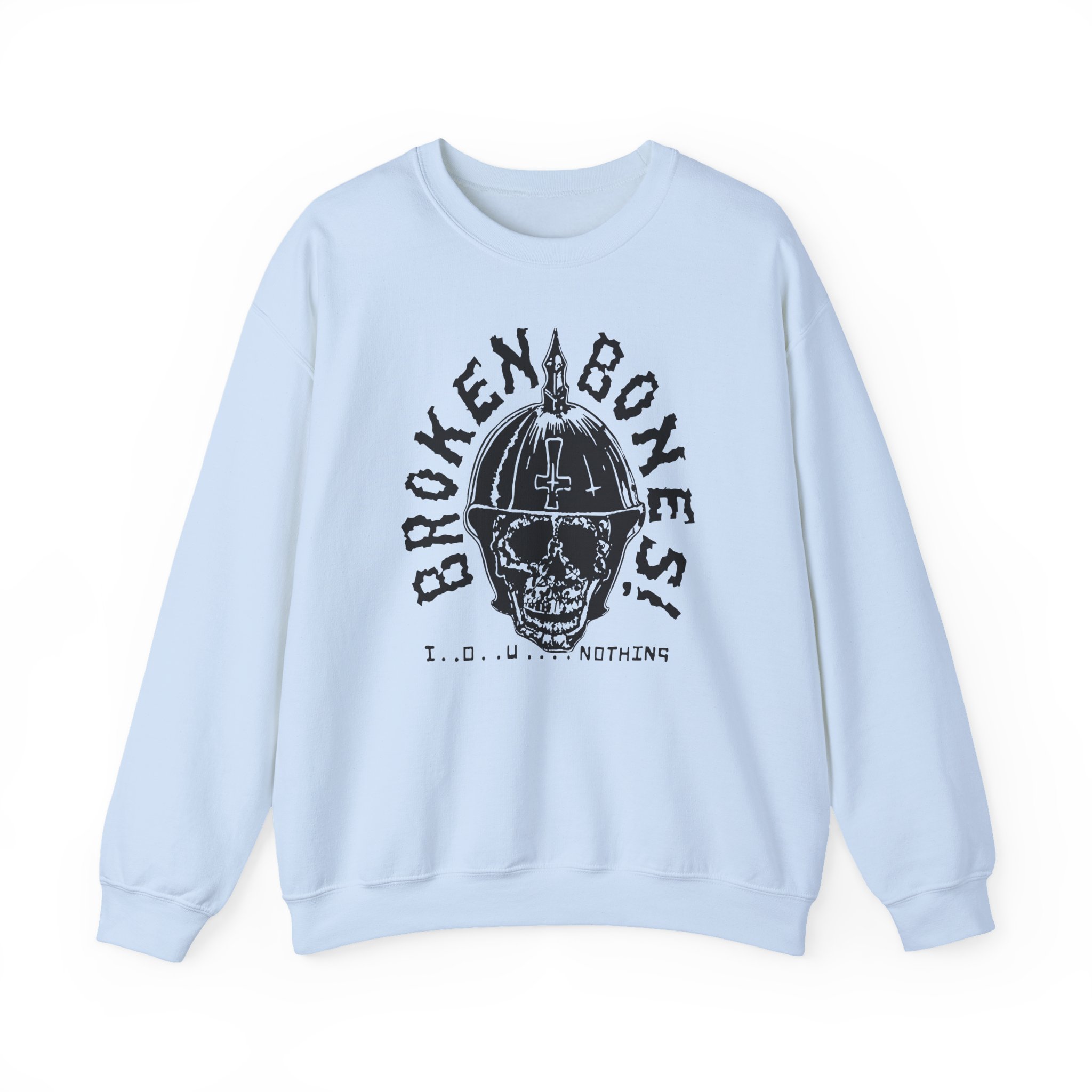 Broken Bones IOU Nothing Unisex Heavy Blend Crewneck Sweatshirt