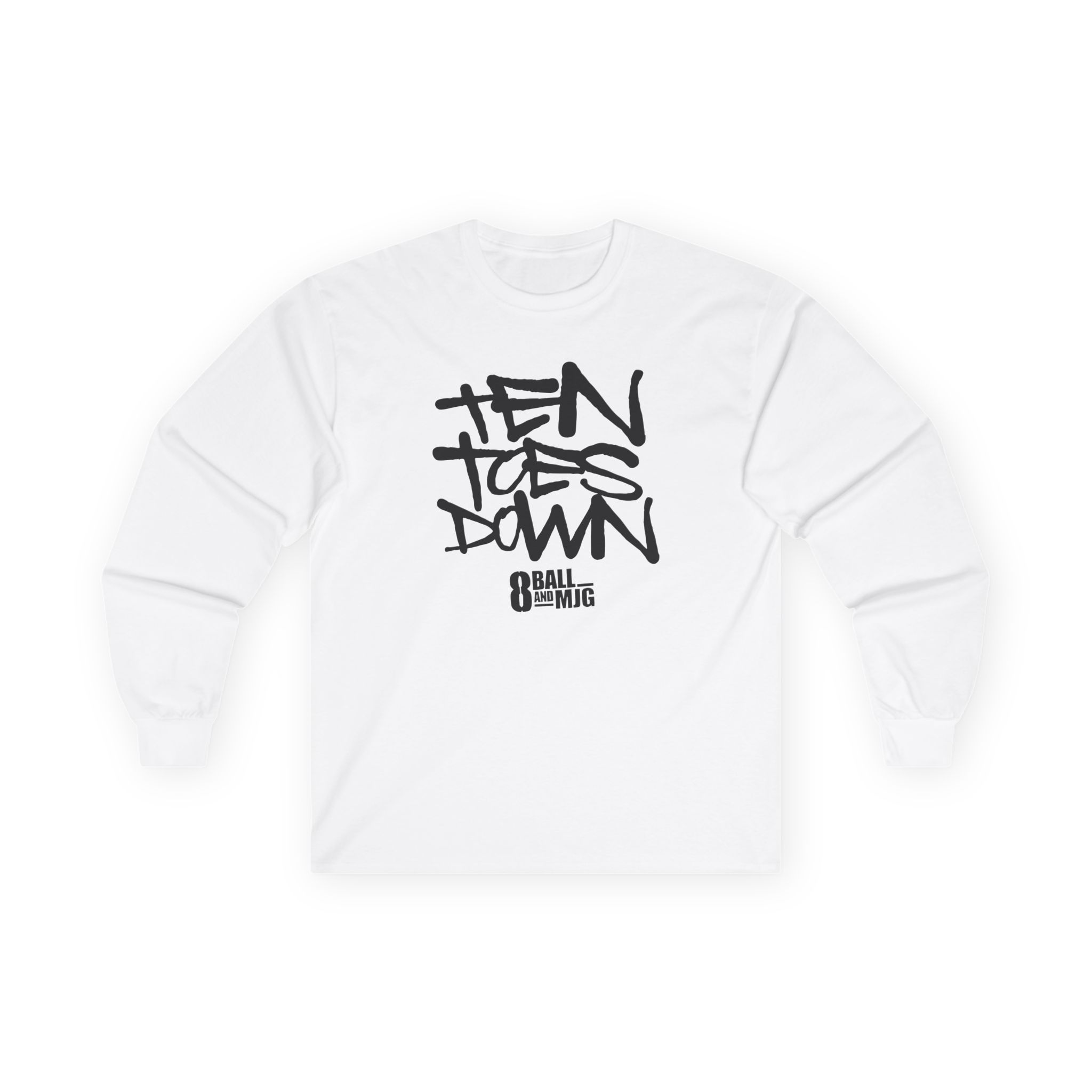 8ball Mjg Ten Toes Down Unisex Ultra Cotton Long Sleeve Tee