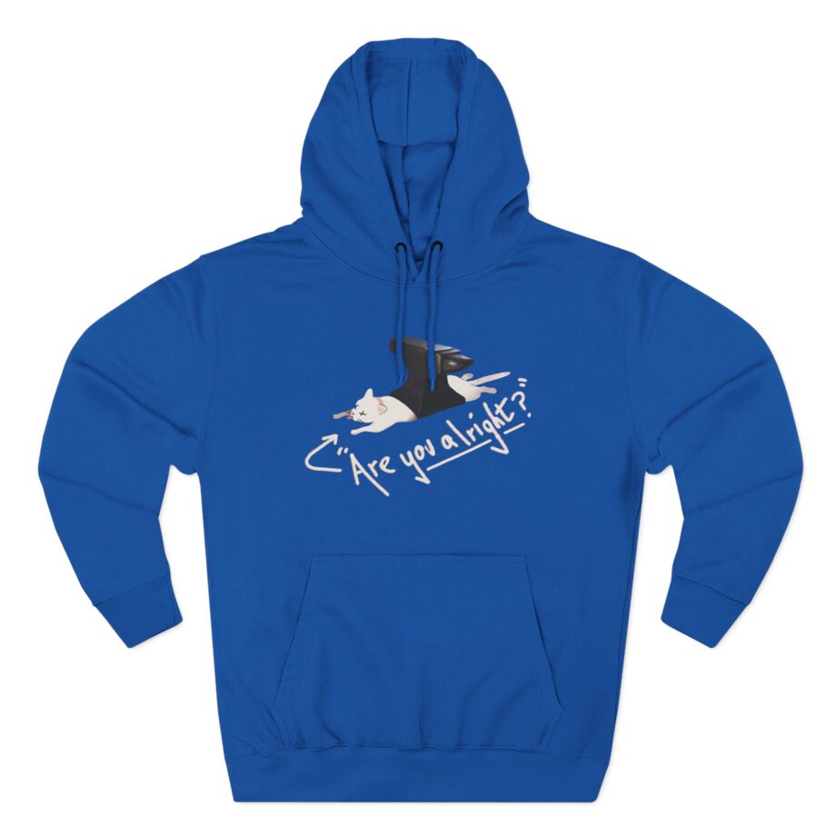 Lovejoy are you alright Three-Panel Fleece Hoodie