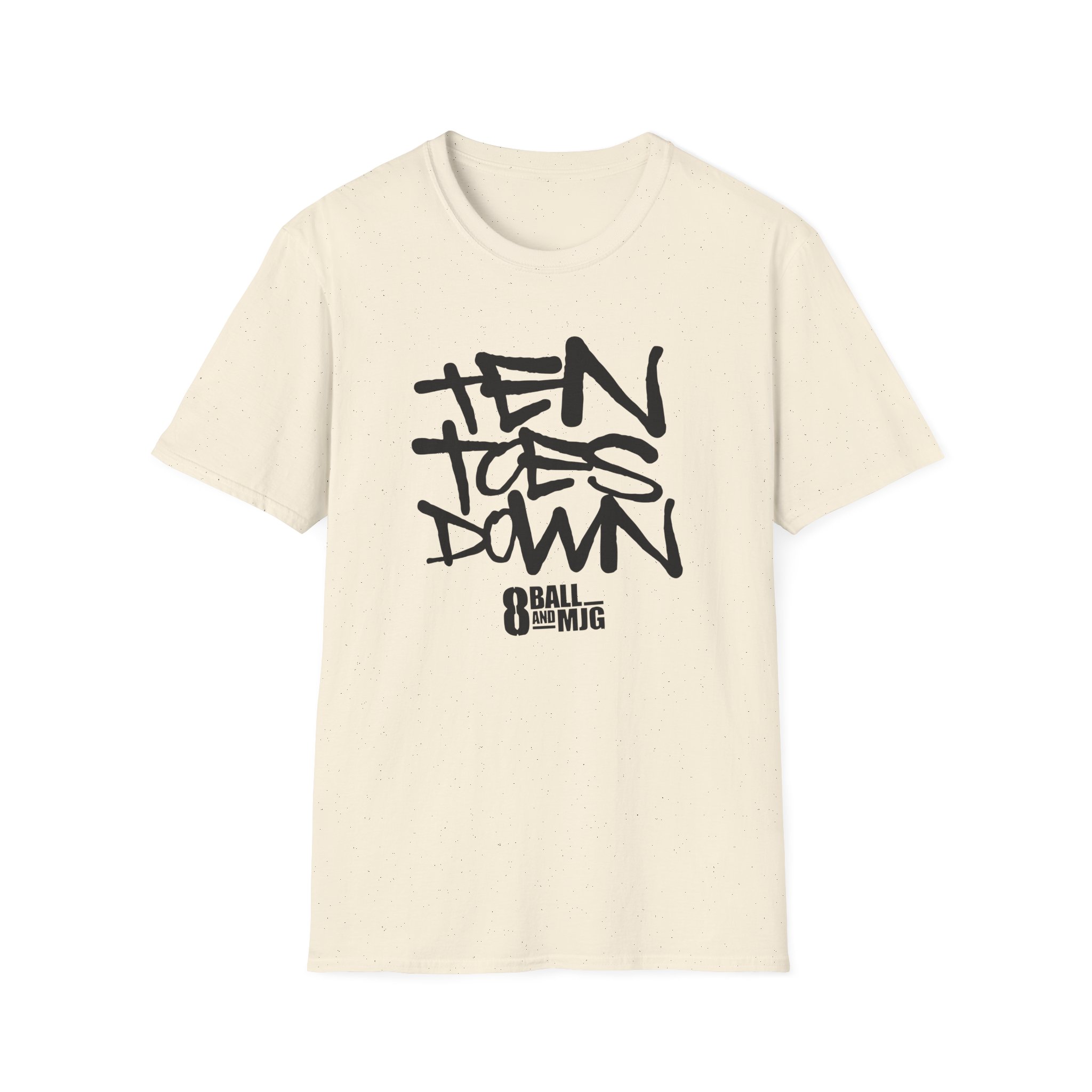 8ball Mjg Ten Toes Down Unisex Softstyle T-Shirt