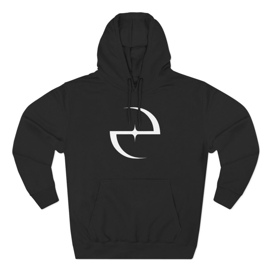 Evanescence E-logo Three-Panel Fleece Hoodie