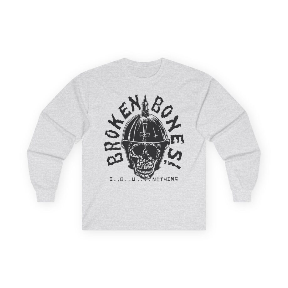 Broken Bones IOU Nothing Unisex Ultra Cotton Long Sleeve Tee