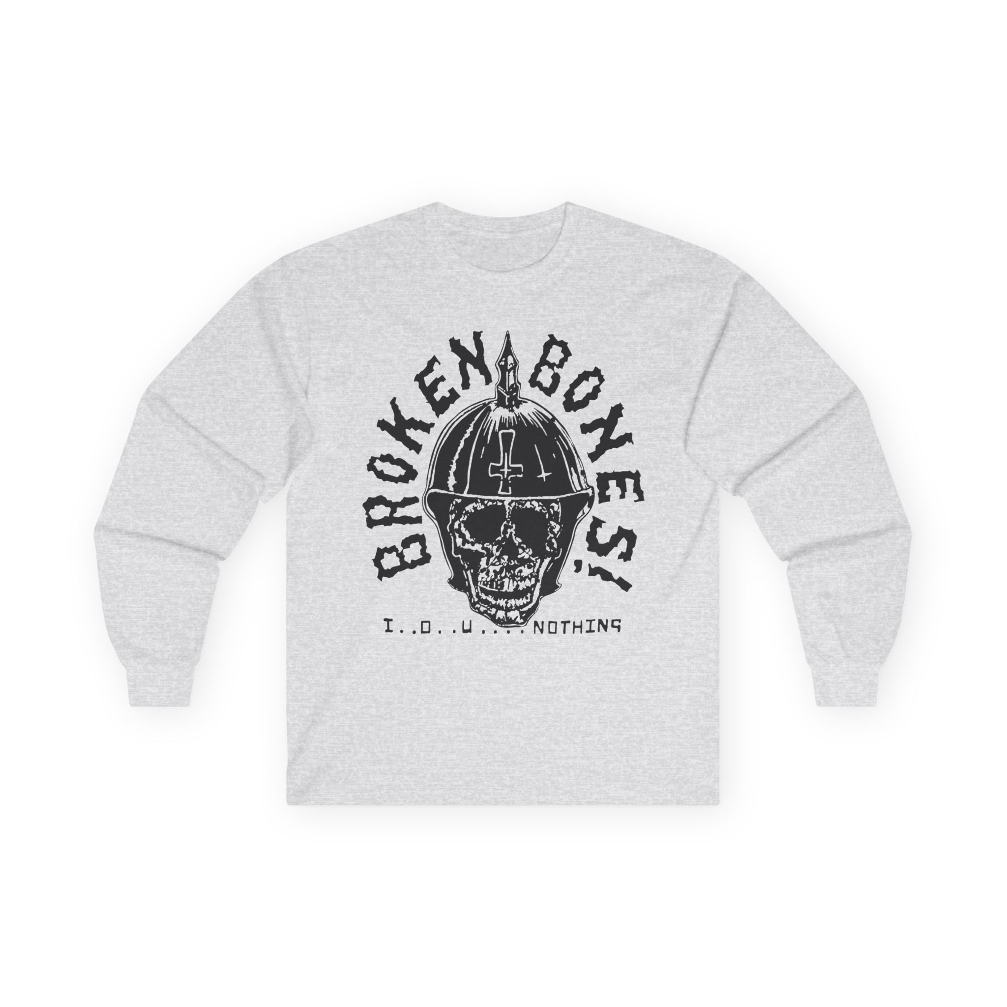 Broken Bones IOU Nothing Unisex Ultra Cotton Long Sleeve Tee