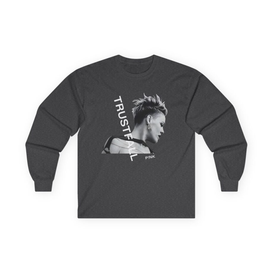Pink Trustfall Unisex Ultra Cotton Long Sleeve Tee