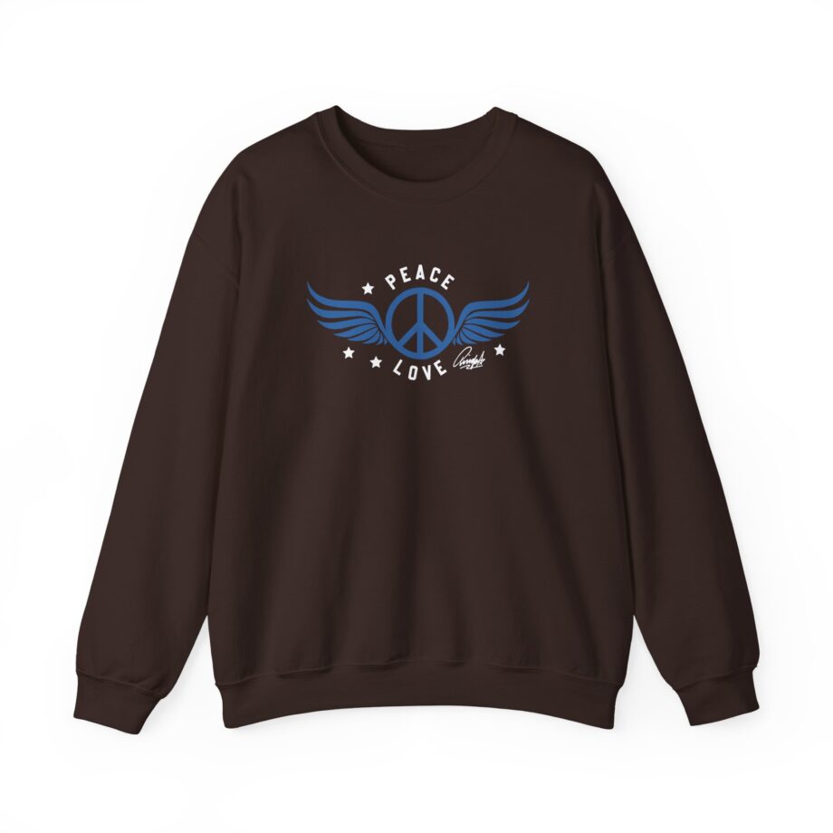 Ringo Starr Peace Love Unisex Heavy Blend™ Crewneck Sweatshirt