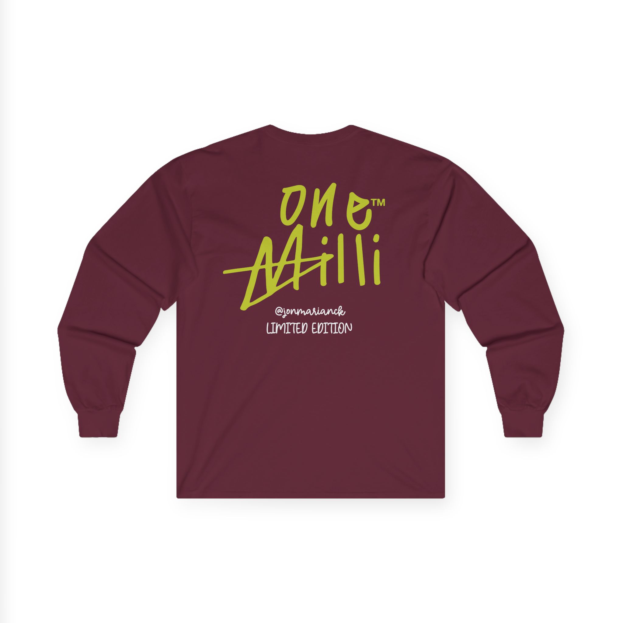 Jon Mariánek One Million Unisex Ultra Cotton Long Sleeve Tee