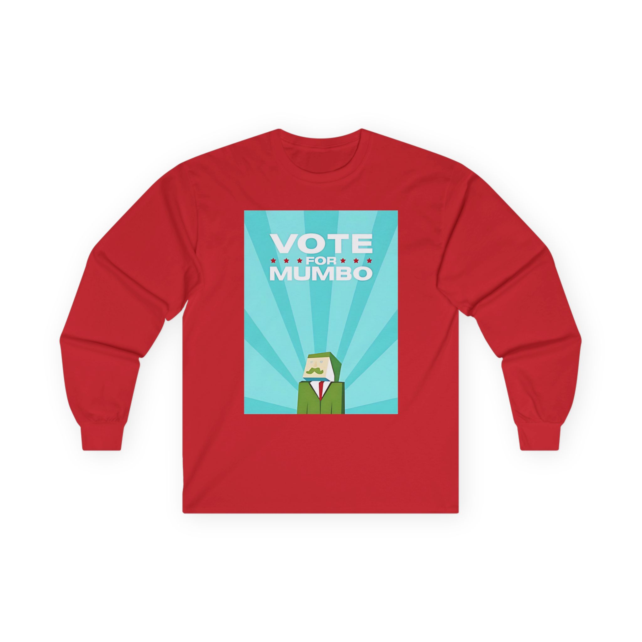 Mumbo Jumbo Vote for Mumbo Unisex Ultra Cotton Long Sleeve Tee