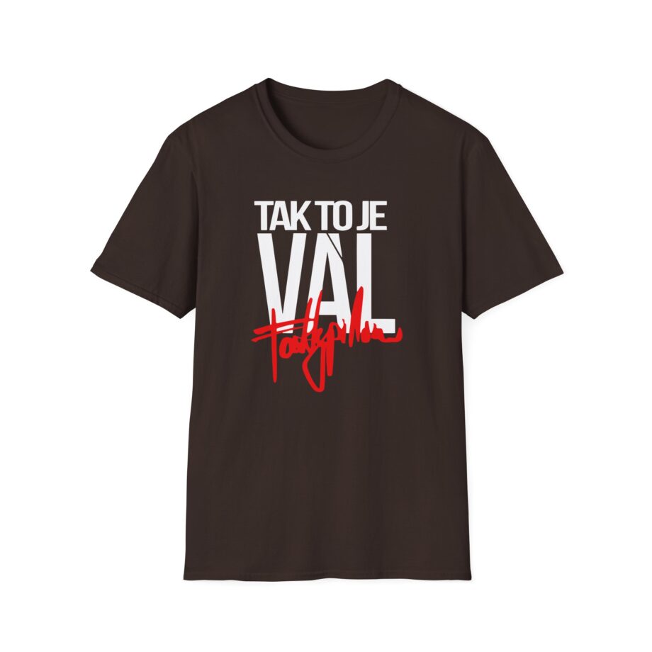 Fattypillow Tak to Je Val Unisex Softstyle T-Shirt