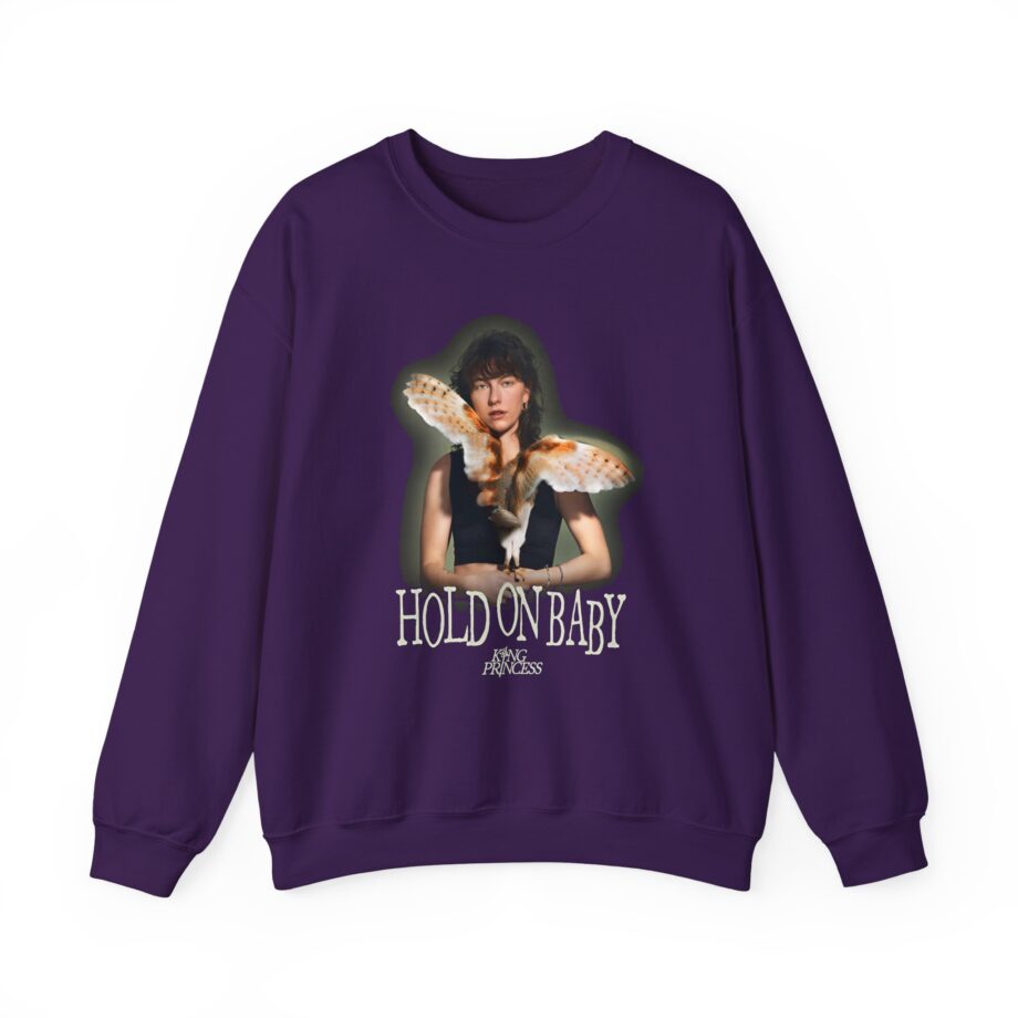 King Princess Hold on Baby Unisex Heavy Blend™ Crewneck Sweatshirt