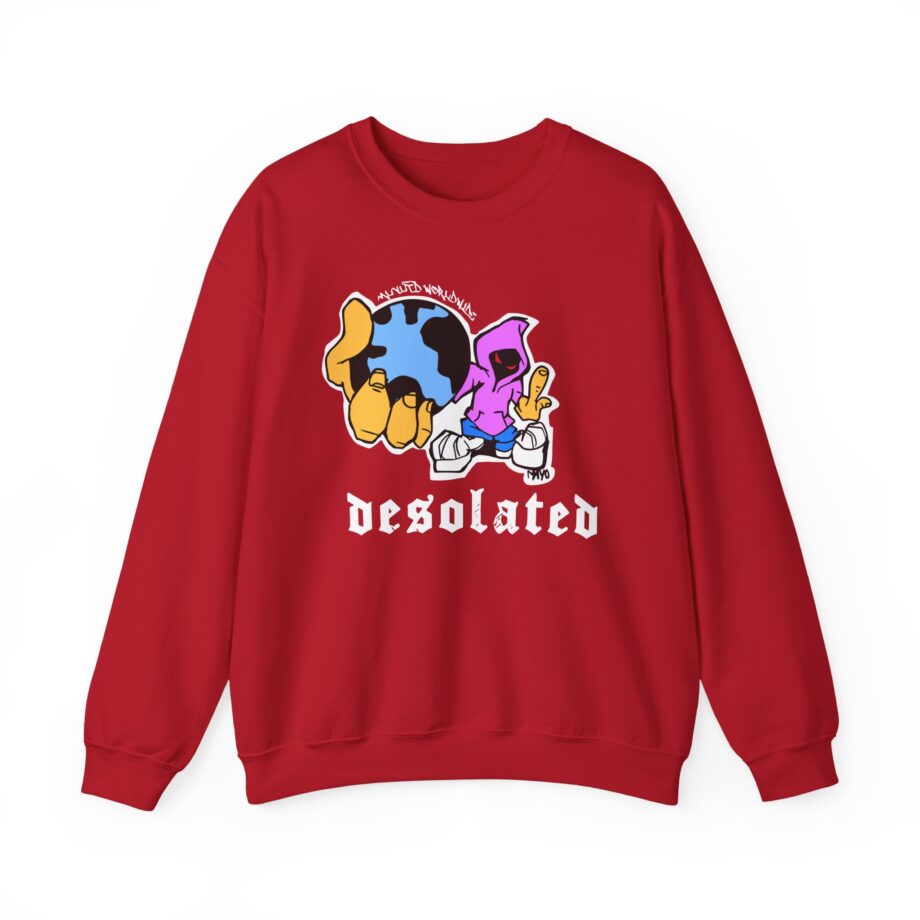 Desolated Globe Unisex Heavy Blend™ Crewneck Sweatshirt