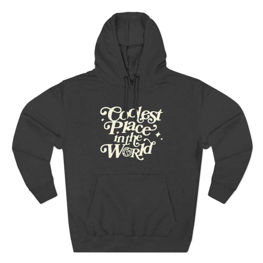 Suki Waterhouse Coolest Place in the World Three-Panel Fleece Hoodie