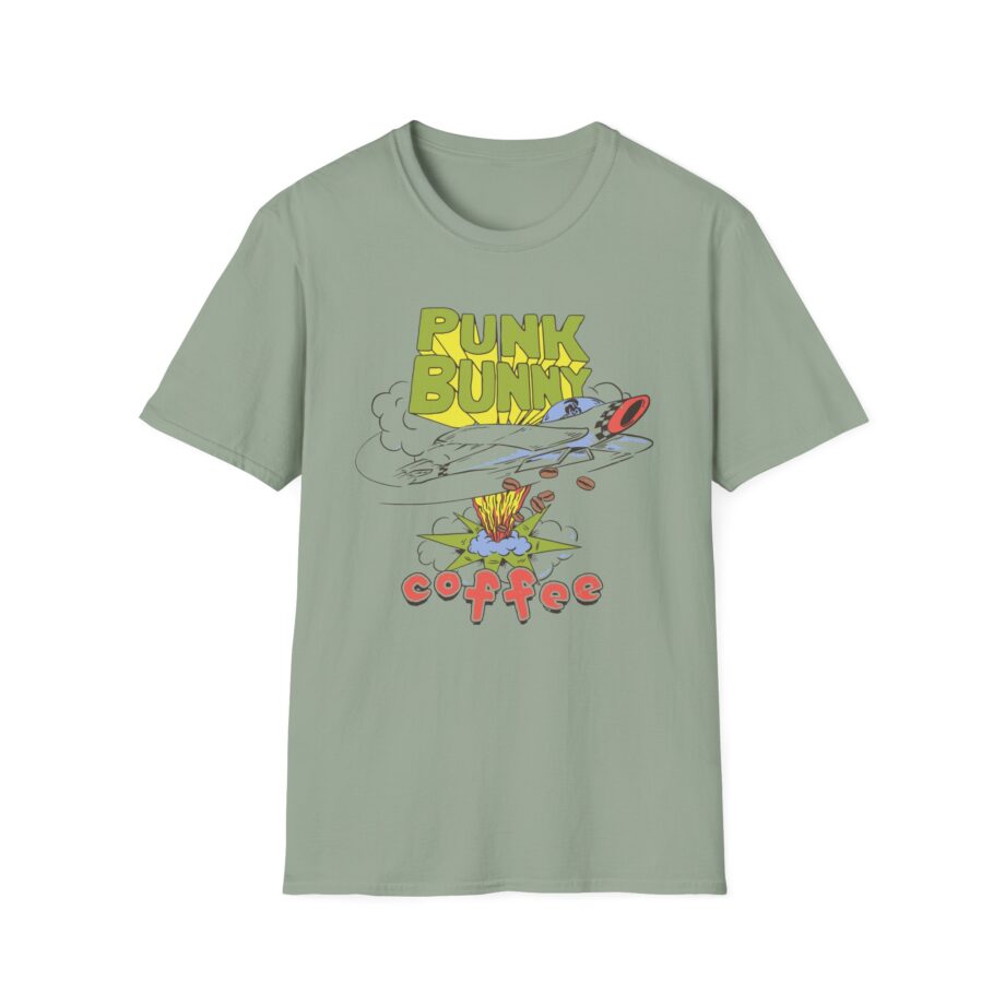 Green Day Punk Bunny Dookie Unisex Softstyle T-Shirt