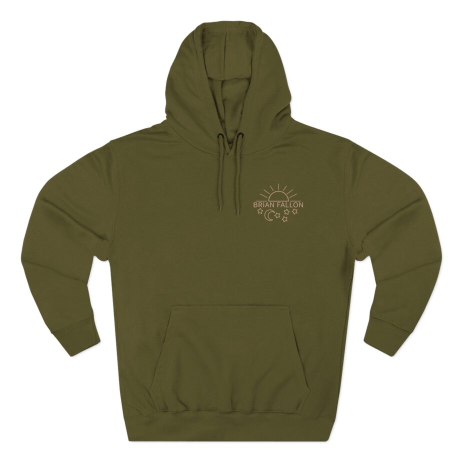 Brian Fallon Open All Night Three-Panel Fleece Hoodie