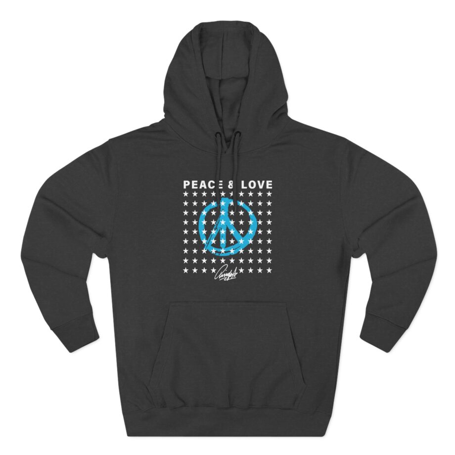 Ringo Starr Peace & Love Stars Three-Panel Fleece Hoodie