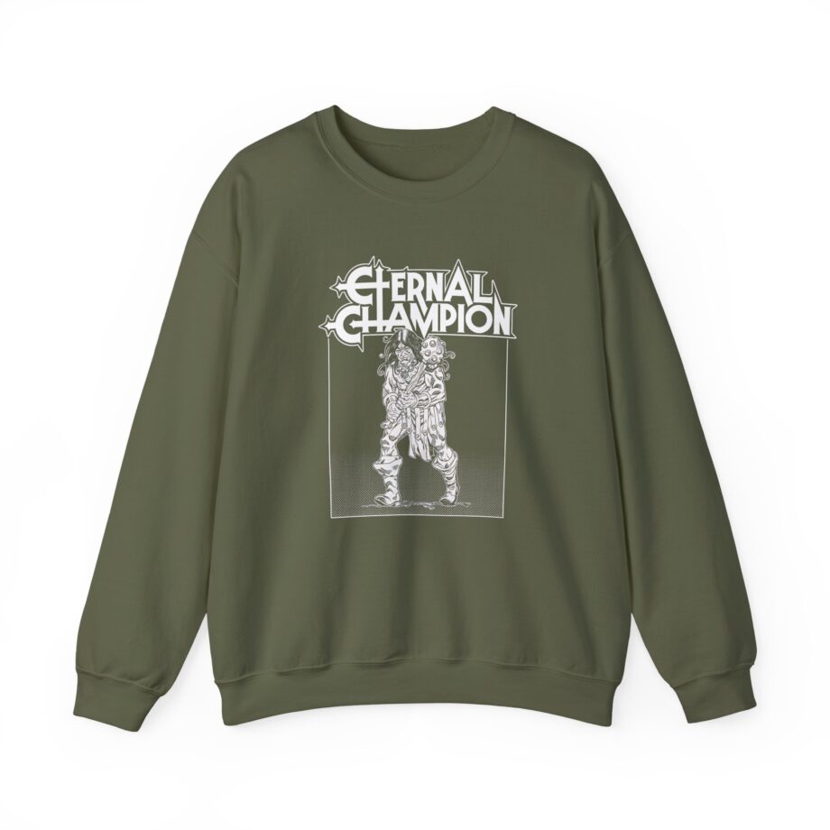 Eternal Champion Muscle Man Unisex Heavy Blend™ Crewneck Sweatshirt