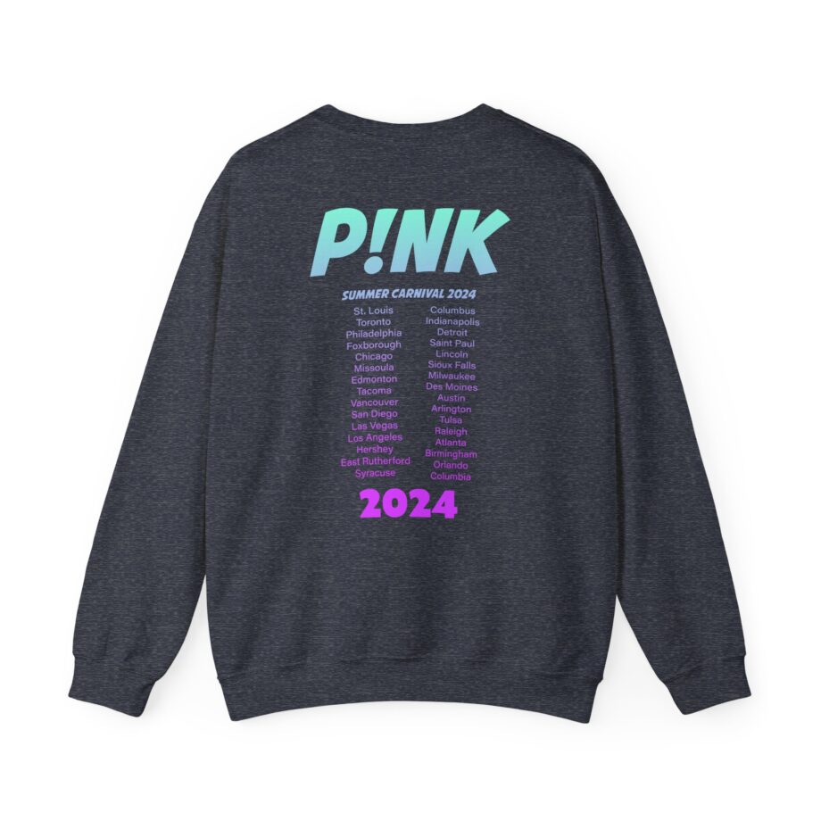 Pink Burst 2024 Tour Unisex Heavy Blend™ Crewneck Sweatshirt