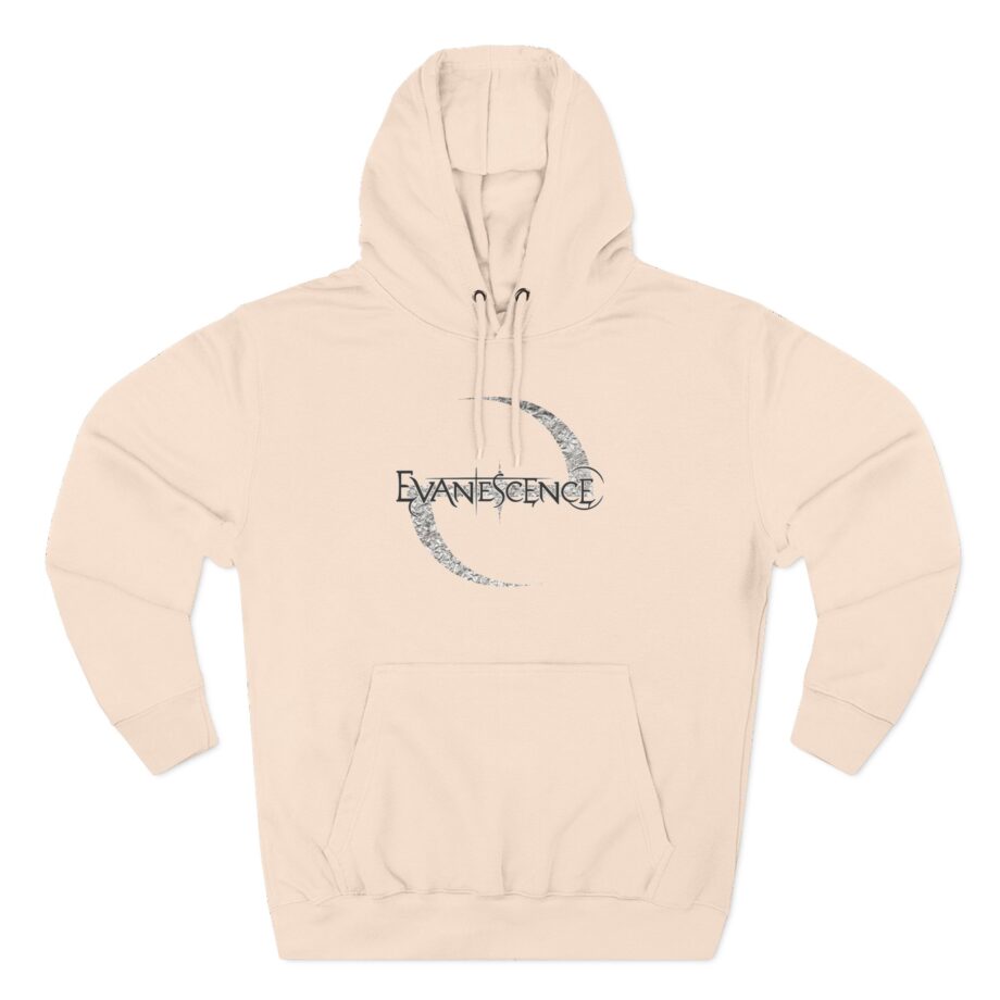 Evanescence Distressed Logo Three-Panel Fleece Hoodie