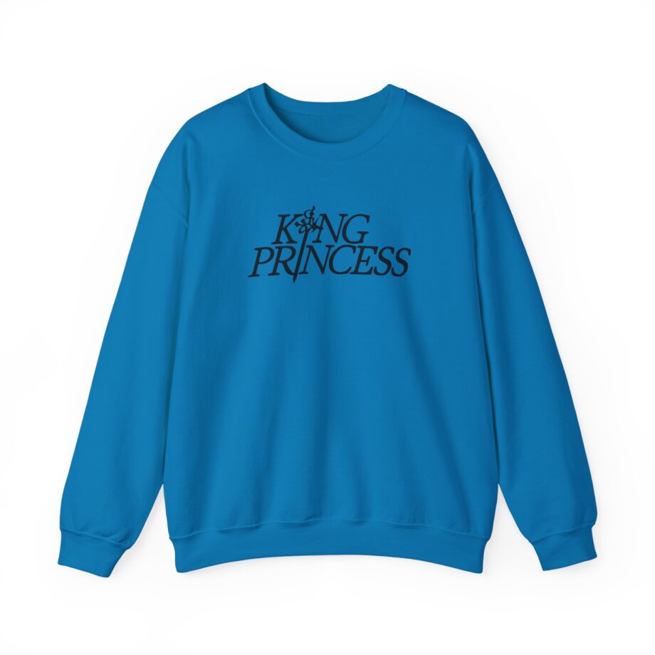 King Princess logo Unisex Heavy Blend™ Crewneck Sweatshirt