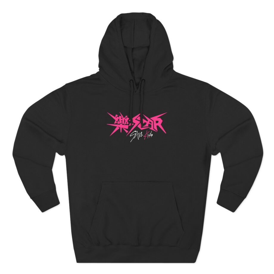 Stray Kids Three-Panel Fleece Hoodie