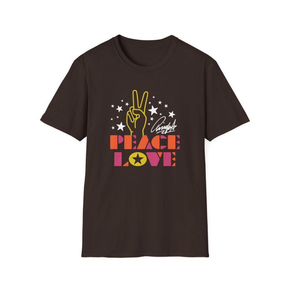 Ringo Starr Peace & Love Peace Sign Unisex Softstyle T-Shirt