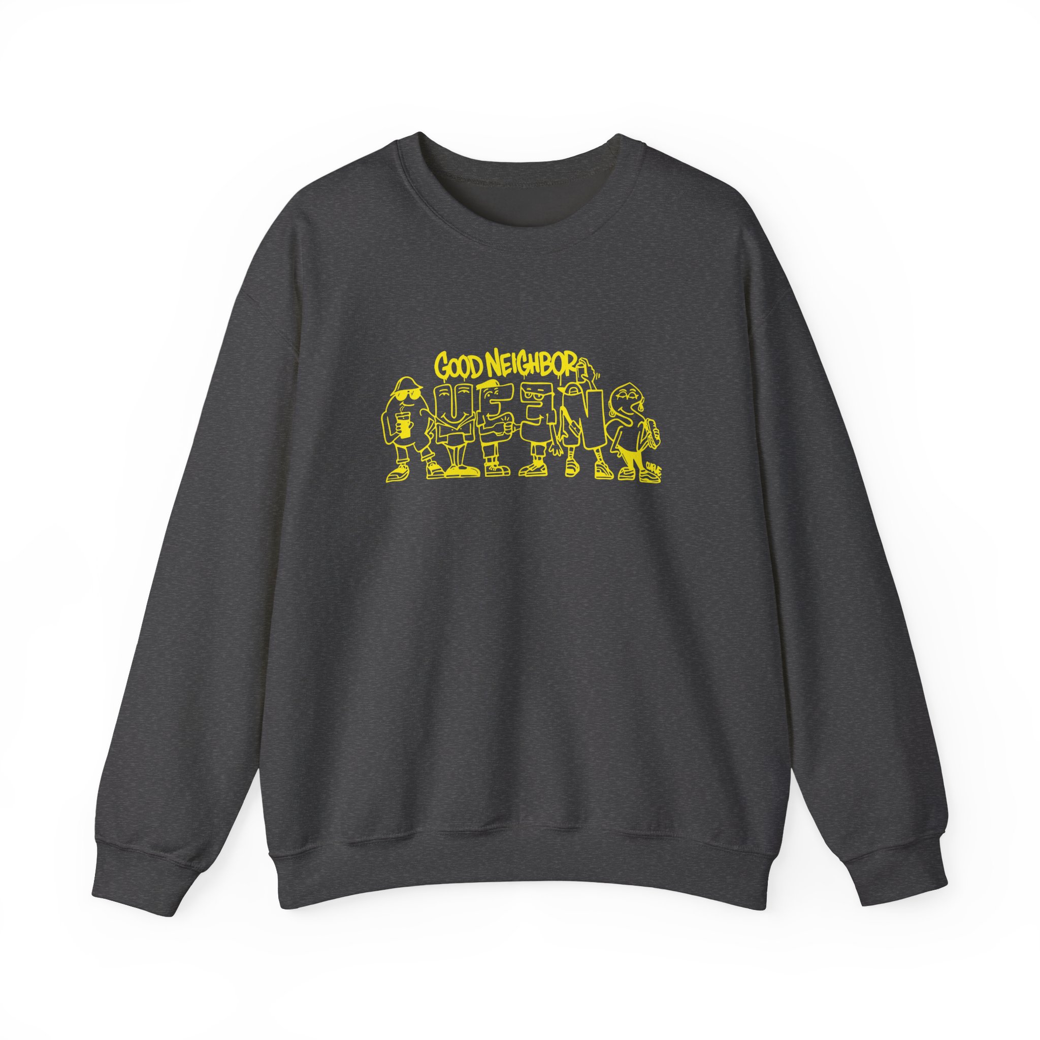Good Neighbours Queens Unisex Heavy Blendâ„¢ Crewneck Sweatshirt