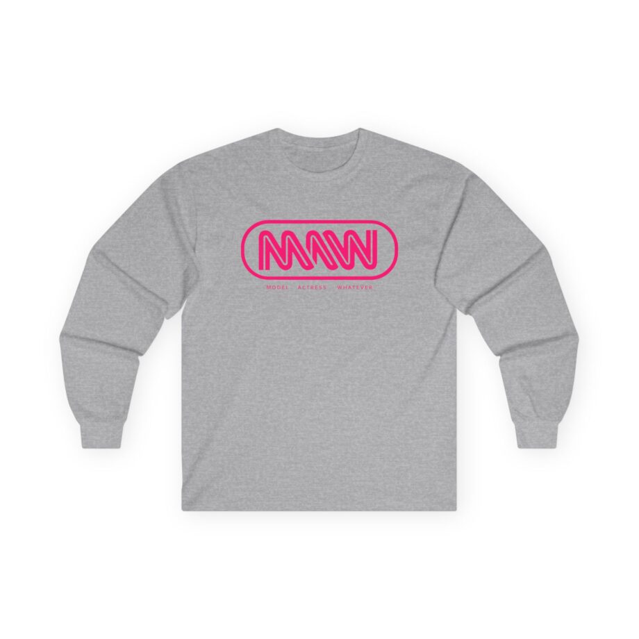 Suki Waterhouse MAW Logo Unisex Ultra Cotton Long Sleeve Tee